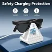Charging Station for Ray Ban Meta, Replacement Charger for Ray Ban Meta Glasses, USB A Type Organizer Charging Dock for Wayfarer Skyler Headliner, White