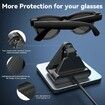 Charging Station for Ray Ban Meta, Replacement Charger for Ray Ban Meta Glasses, USB A Type Organizer Charging Dock for Wayfarer Skyler Headliner, Black