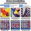 Four Wins with Spin Connect 4 Spin Game 4 in a Row Game with Functions Spinning Battle Strategy Game for 2 Players Board Games for Kids 6+ Years