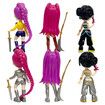 6 Pcs K pop Idol Mini Doll Figurine Set, Cute Collectible Display Decor, Birthday for K pop Fans and Collectors
