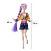 K pop Demon Hunters Toys, Demon Hunters Dolls for Girls, Huntrix Rumi, Mira, Zoey Doll and Figurine Clothing Accessories for Fans, Style A