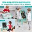 Art Easel for Kids,Adjustable Standing Rotatable Double Sided Easel with Painting Accessories for Boys and Girls Green