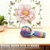 2Pcs New Diamond Art Roller, Essential DIY Craft Tool for Rhinestone Embroidery, Easy Grip Hand Roller, Detachable Diamond Painting Tools, Muticolour