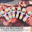 2Pcs New Diamond Art Roller, Essential DIY Craft Tool for Rhinestone Embroidery, Easy Grip Hand Roller, Detachable Diamond Painting Tools, Muticolour