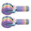 2Pcs New Diamond Art Roller, Essential DIY Craft Tool for Rhinestone Embroidery, Easy Grip Hand Roller, Detachable Diamond Painting Tools, Muticolour