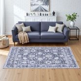 Artiss Floor Rug 120x170cm Soft Velvet Washable Modern Area Rug Floor Carpet Mat