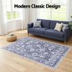 Artiss Floor Rug 120x170cm Soft Velvet Washable Modern Area Rug Floor Carpet Mat