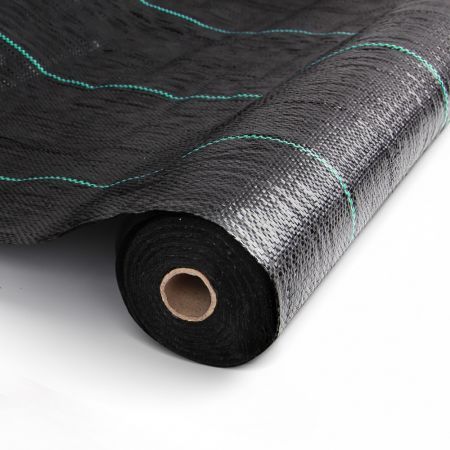 Instahut 2x50m Weed Mat 110GSM Weed Control Mat Plant