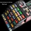 48PCS Diecast Metal Toy Car Pullback Truck Container Boys Kids Mini Parking Presents Christmas Birthday Gift