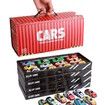 48PCS Diecast Metal Toy Car Pullback Truck Container Boys Kids Mini Parking Presents Christmas Birthday Gift