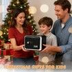 Pretend Play Simulation Piggy Bank Password Money Safe Secure Password Coin Bank Kids Chirstmas Holiday Gift COL Black