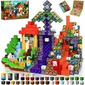 150 PCS Magnetic Building Blocks Cubes Toy for Boys Girls, STEM Montessori Sensory Stacking Toy Ideal Christmas Birthday Gifts