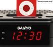 Sanyo Portable Clock Radio Docking Station for iPod