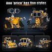 5 in 1 STEM Robot Building Kits Programmable Remote APP Controlled Robotics Blocks Set STEM Educational Birthday Gifts for Boys Girls Age 6+(373Pcs)
