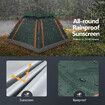 4 Man Beach Tent Shelter Camping Auto Pop Up Instant Dome Family Shade Hiking Fishing Sun Rain Picnic Outdoor Waterproof Portable Bag 230x230x160cm