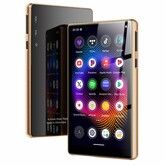 64GB MP3 Player with Bluetooth and WiFi,MP3 Player for Kids with Spotify,Play Store,Audible,5.0In Touch Screen Music Player,Gold