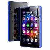 64GB MP3 Player with Bluetooth and WiFi,MP3 Player for Kids with Spotify,Play Store,Audible,5.0In Touch Screen Music Player,Blue