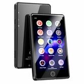 64GB MP3 Player with Bluetooth and WiFi,MP3 Player for Kids with Spotify,Play Store,Audible,5.0In Touch Screen Music Player,Black