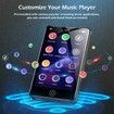64GB MP3 Player with Bluetooth and WiFi,MP3 Player for Kids with Spotify,Play Store,Audible,5.0In Touch Screen Music Player,Black