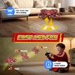 Remote Control Spider Toy Stunt Drone with Obstacle Avoidance 3D Flip, Auto Hovering Indoor Drone, RC Quadcopter with LED Light