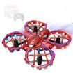 Remote Control Spider Toy Stunt Drone with Obstacle Avoidance 3D Flip, Auto Hovering Indoor Drone, RC Quadcopter with LED Light