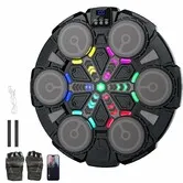 Smart Music Boxing Machine,Wall-Mounted Bluetooth Boxing Machine,9-Speed Rhythm Mode Adjustment,Electronic Boxing Machine Wall Mounted Music Boxing Game