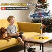 Foam Fighter Jet Drone for Kids, RC Plane Easy to Fly Remote Control Airplane with Auto Hovering, 360 Degree Flip and 2 Batteries