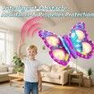 4DRC V40 RC Planes, Remote Control Butterfly,Drone with LED Lights, RC Quadcopter, 3D Flip,Flying Airplane Toys for Beginners, Boys and Girls, 2 Battery