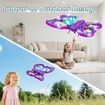 4DRC V40 RC Planes, Remote Control Butterfly,Drone with LED Lights, RC Quadcopter, 3D Flip,Flying Airplane Toys for Beginners, Boys and Girls, 2 Battery