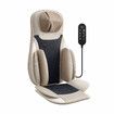 Homasa Full Body Massage Cushion Chair Electric Shiatsu Back Neck Massaging Seat Pad Kneading Rolling Vibration Heat Portable Massager Remote