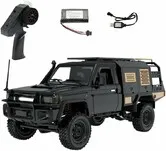 2.4G Full Scale Pickup Short Truck 4WD Climbing Car RC car Remote Control Toy for MN Model MN82S 1:12 Black