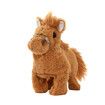 Walking Pony Toy Plush Interactive Pony Electric Plush Pet Toy with Sound Stuffed Animal Christmas Birthday Gifts for Kids (Light Brown)