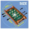 Foosball Table Game Playset Toys Kids Football Shoot Soccer Board Games Play Ground Home Family Night Party Gaming Room Activity Centre Gift 48x24cm