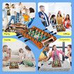 Foosball Table Game Playset Toys Kids Football Shoot Soccer Board Games Play Ground Home Family Night Party Gaming Room Activity Centre Gift 48x24cm