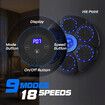 Music Boxing Machine Bluetooth Electronic Punching Pad Home Training Gloves Wall Mounted Smart Workout Fitness Gym Target Equipment 9 Modes 18 Speeds