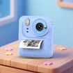 Kids Camera Instant Print Photo with 32GB, Portable Printing Camera Toy with HD Digital Video for Boys Girls Creativity & Learning (Blue)