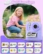 Kids Camera Instant Print Photo with 32GB, Portable Printing Camera Toy with HD Digital Video for Boys Girls Creativity & Learning (Purple)