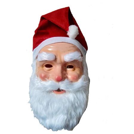 Christmas Old man Mask, Santa Claus Mask for Christmas Halloween Cosplay Masquerade Costume Party