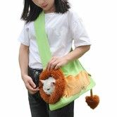 Lion-Shaped Pet Carrier Bag,Canvas Pet Bag,Cat Shoulder Bag,Pet Body Carrier For Daily Use,Walking,Outdoor Travel,Green Size L