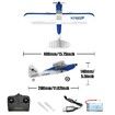 RC Plane USB Charging Crash Resistant 2 Channel 30-50CM EPP Gyro Stabilization 2.4G Dual Take Off Christmas Gift Fixed Wing Model Beginner Trainer