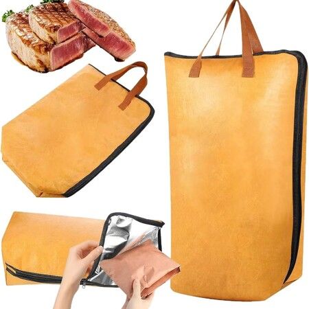 15inch BBQ Blanket for Resting Meat, Smoking Meat Insulated Bag for Brisket Ribs Turkey Beef Pork Shoulder