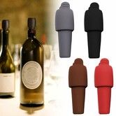 Silicone Wine Stopper for Wine Bottles,Wine Stoppers for Wine Bottles,Seal Bottle Cover for Beer Champagne,Glass Bottle Sealer Covers (4 Pcs)