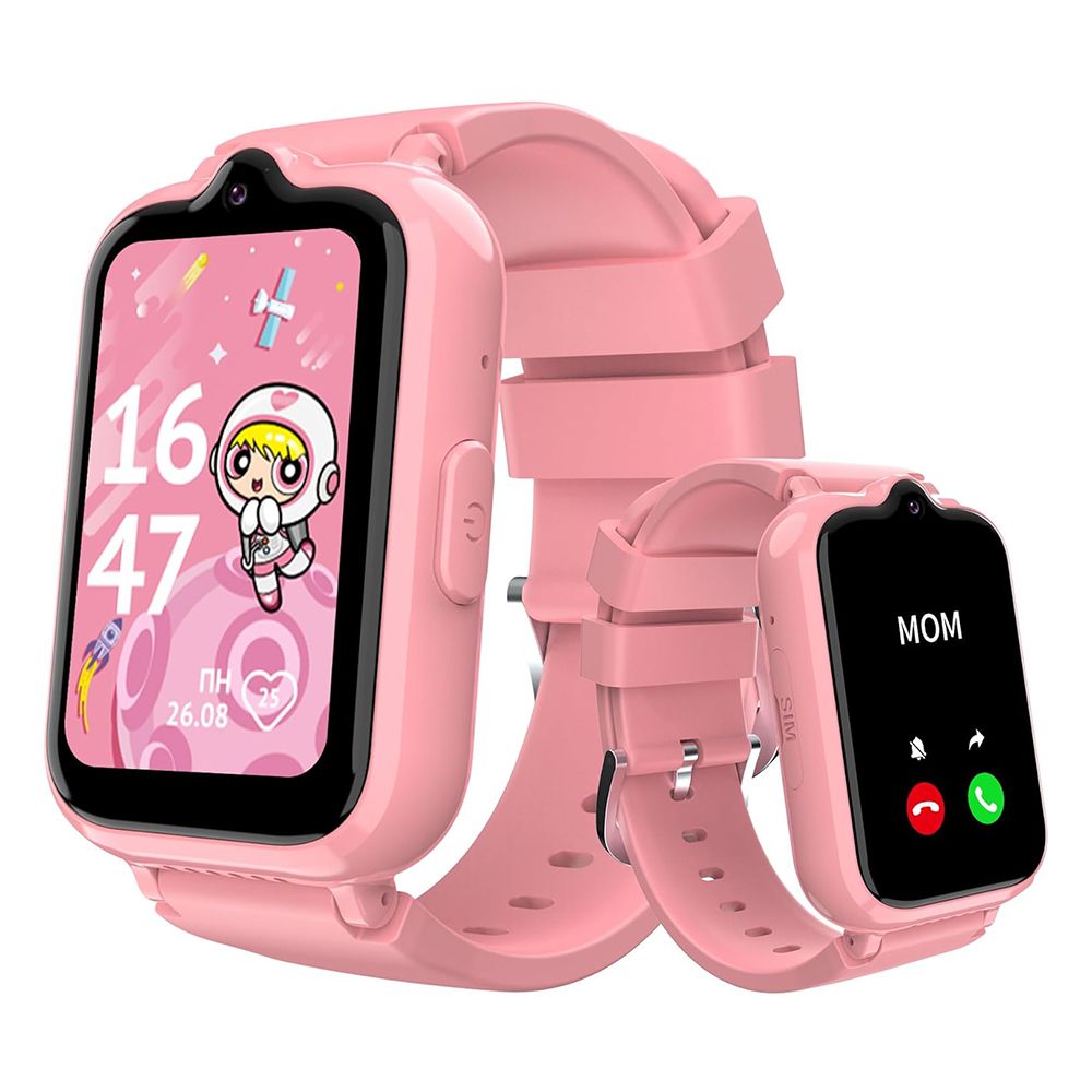 4G Smart Watch with GPS Tracker for Kids, Waterproof HD Touch Screen ...