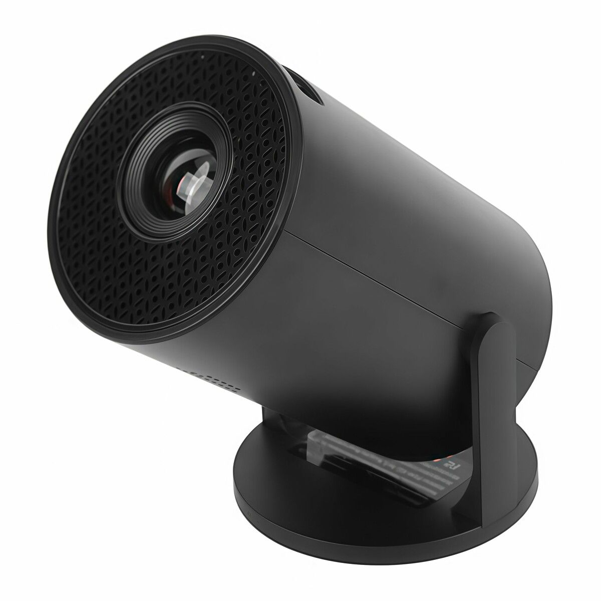 4K Portable Projector 1080P 1280x720P 180 Adjustable,Suitable For Mobile Phone/computer/TV Stick/tablet Computer,For Home Theater/office Color Black