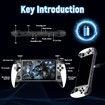 Retro Handheld Game Console 5.5In HD Screen,15000+ Games 9 Emulator Retro Gaming Console,Handheld Emulator Supports Connection to TV,Plug&Play