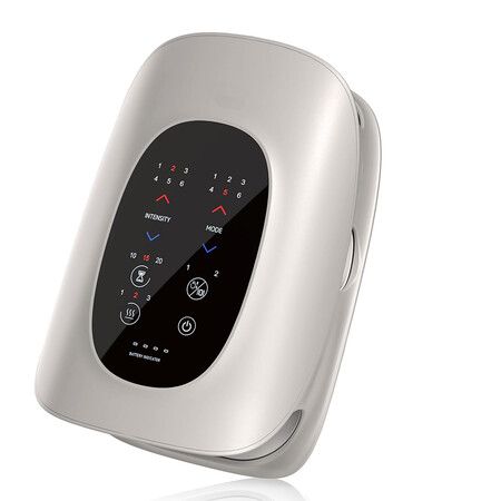 Hand Massager with Heat and Compression, Knuckle Stretching and Hand Massage, 6 Modes 3 Heat for Arthritis and Carpal Tunnel for Women Men, White