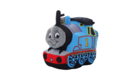 25cm Soft Fluffy Puff Thomas Train Plush Toy CUSHION Kids Birthday Gift Plush Toys Holiday Christmas Gift