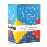 Little Talk Conversation Cards for Kids, 170 Prompts for Social Skills, Family Games, Travel, BestSelf Deck for Ages 4 to 12, ADHD Tools
