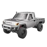MN82 PRO LC79 RC Rock Crawler,1/12 MNRC RC Crawler 4x4 LC79 Off Road RC Pickup Truck,4WD 2.4GHz RC Climing Car RTF with LED Lights Silver