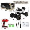 RC Trucks Cars Remote Control Car 1:12 Off-Road Monster Truck,Metal Shell 4WD Dual Motors LED Headlight Rock Crawler,2 Batteries